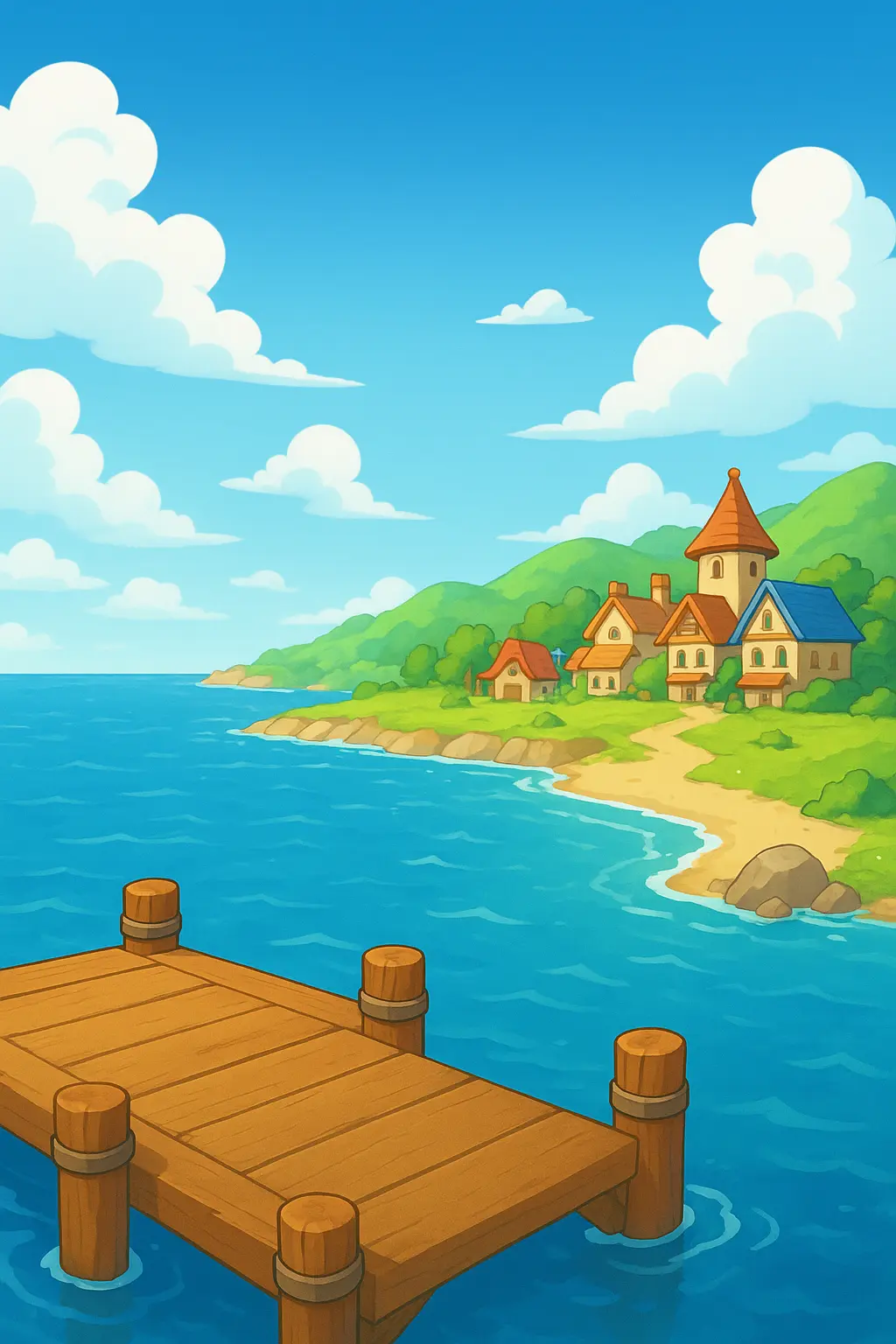 메이플랜드 배경